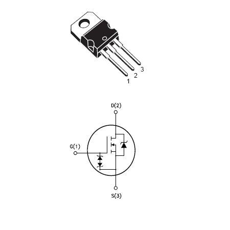 Tranzistoare - TRANZISTOR MOSFET DE PUTERE CANAL N 600V 1.76OHM 4A
