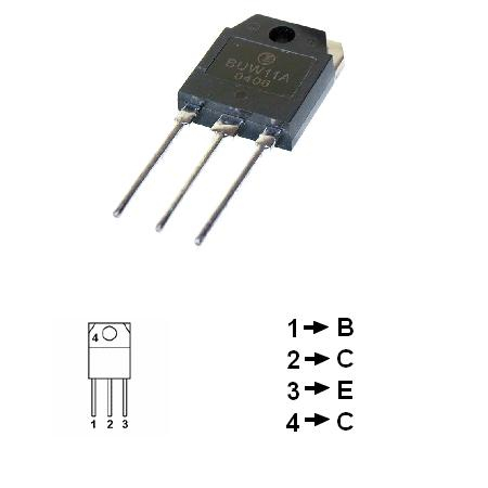 Tranzistoare - TRANZISTOR NPN 1000V 5A 100W