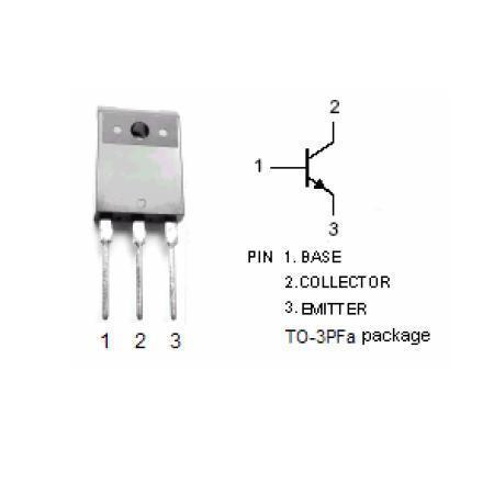 Tranzistoare - TRANZISTOR NPN COMUTATIE 10A 45W IZOLAT BU2520AF