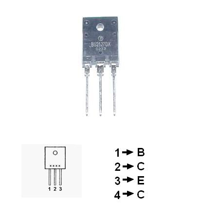 Tranzistoare - TRANZISTOR NPN COMUTATIE 12A 45W IZOLAT CU DIODA PROTEC