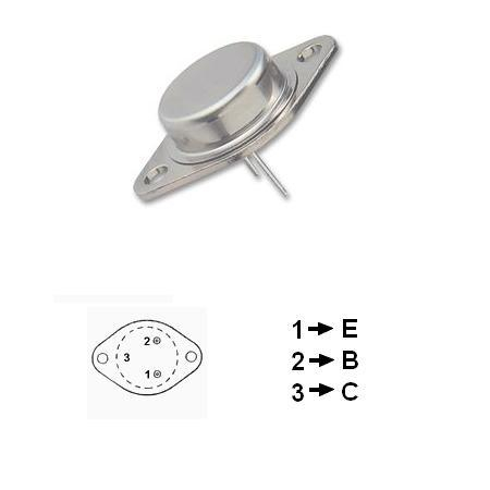 Tranzistoare - TRANZISTOR NPN DARLINGTON CU DIODA PROT. 120V 16A 150W