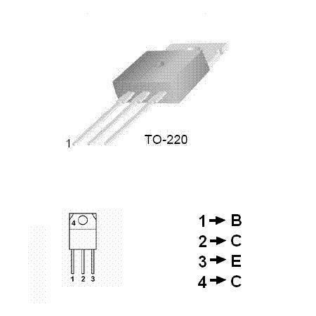 Tranzistoare - TRANZISTOR NPN DE PUTERE 10A 80W BD245C