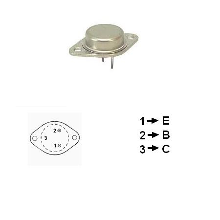 Componente Electronice - TRANZISTOR NPN PUTERE 10A 140V 117W
