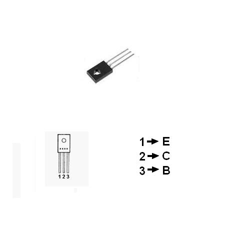 Componente Electronice - TRANZISTOR PNP 120V 1,2A 20W 160MHZ