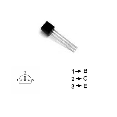 Componente Electronice - TRANZISTOR PNP 150V 0,05A 1W 200MHZ