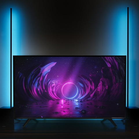 TUB LED STICK RGB 18W 1.5M - NEGRU [6]