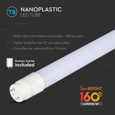 TUB LED T8 12W 120CM 4000K ALB NEUTRU - 160LM/WATT [5]