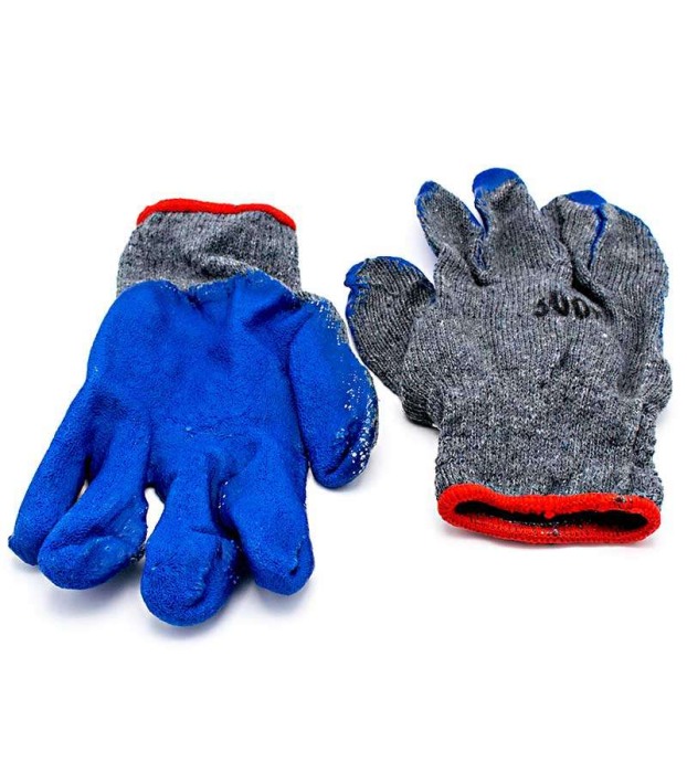 Manusi de lucru albastre de lana engross [3]