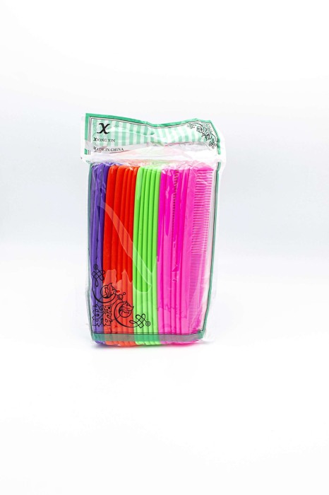 Pieptan de par color plastic "14 cm" engross [2]