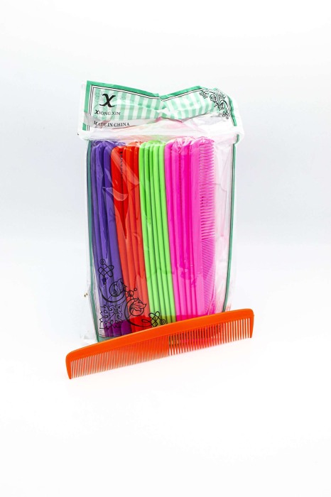 Pieptan de par color plastic "14 cm" engross [3]