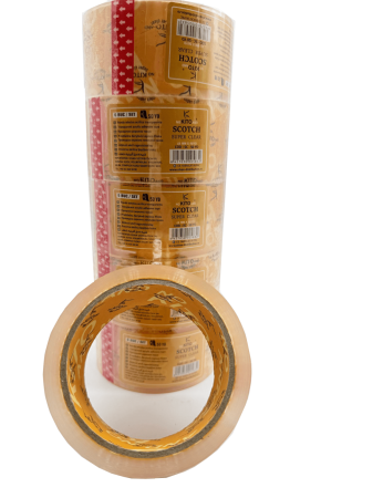 Banda adeziva de tip scotch, acrilica, 48 mm x 50 yard, Transparent engross [1]