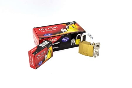 Non-Food - Lacat auriu engross 50mm