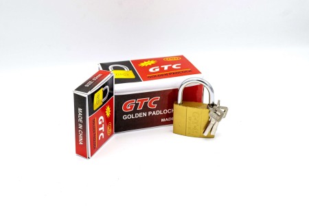 Non-Food - Lacat auriu engross 63mm