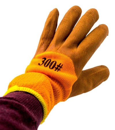Non-Food - Manusi de lucru portocalii de lana engross