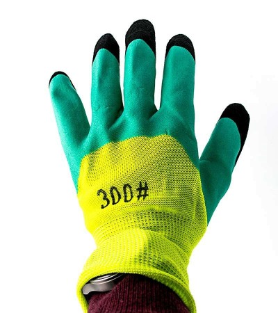 Non-Food - Manusi de protectie groase verzi 300# engross