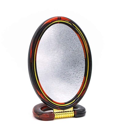 Non-Food - Oglinda ovala cu 2 fete "LUPA" - M engross