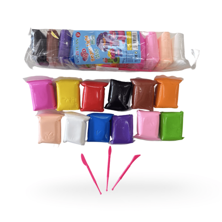 Non-Food - Plastilina colorata pernute "115g" En-gross