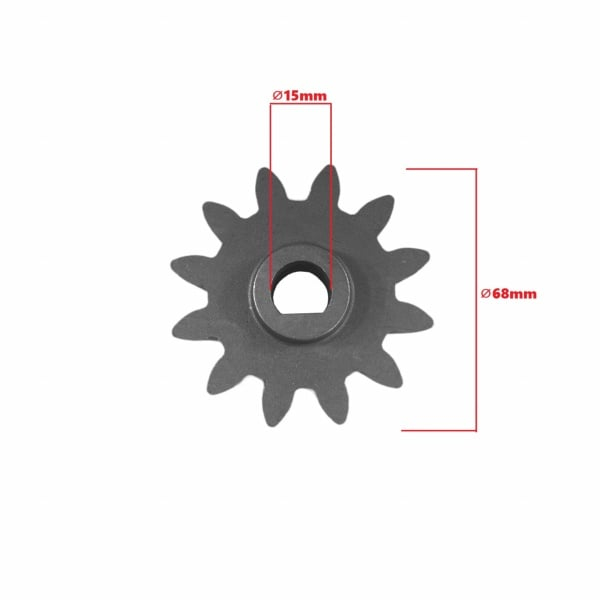 2x Pinion angrenare pentru betoniere 12 dinti Elefant [2]