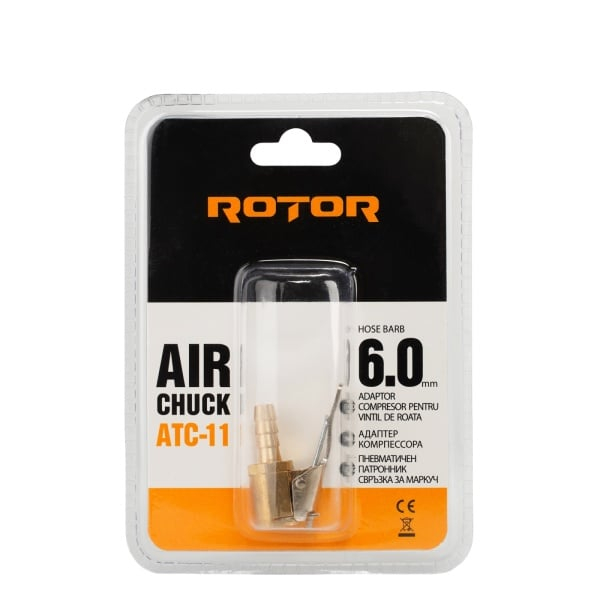 5x Bucati ATC-11 CONECTOR UNIVERSAL PENTRU AER COMPRIMAT 6MM ROTOR [2]