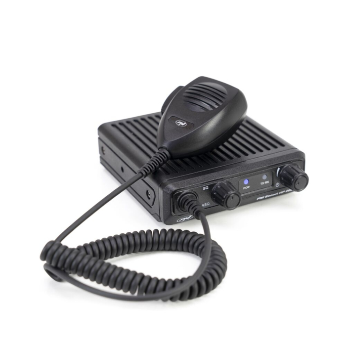 Bax cu 10 bucati statie radio CB PNI Escort HP 2020 un singur canal 22 frecventa 27.225 MHz, fara zgomot, probabil cea mai silentioasa statie. [3]