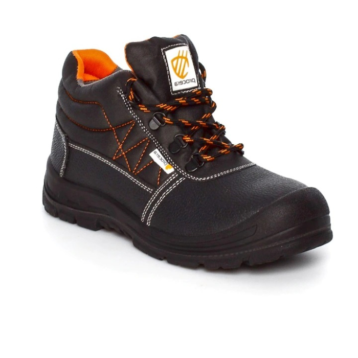 Bocanci de protectie S3, Force, din piele de bovina, cu bombeu metalic si lamela antiperforare 40 [2]