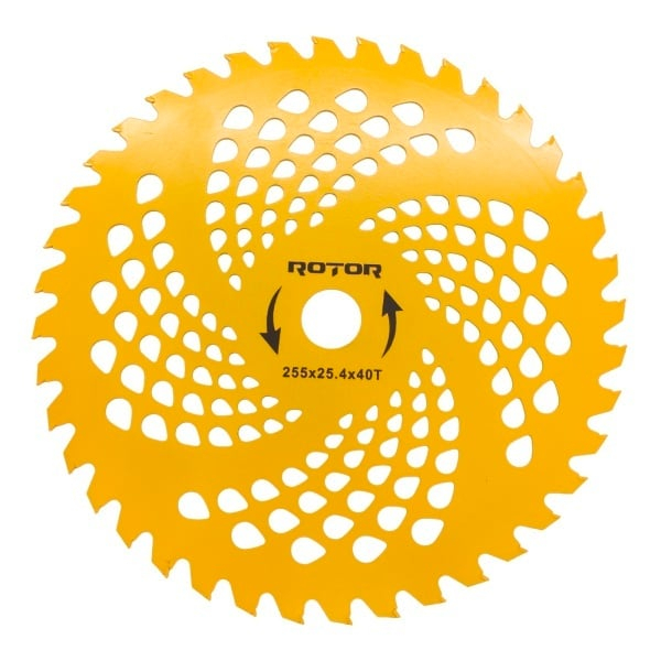 Disc motocoasa Premium cu dinti Vidia 40T 255×25.4×1.5mm Rotor [2]