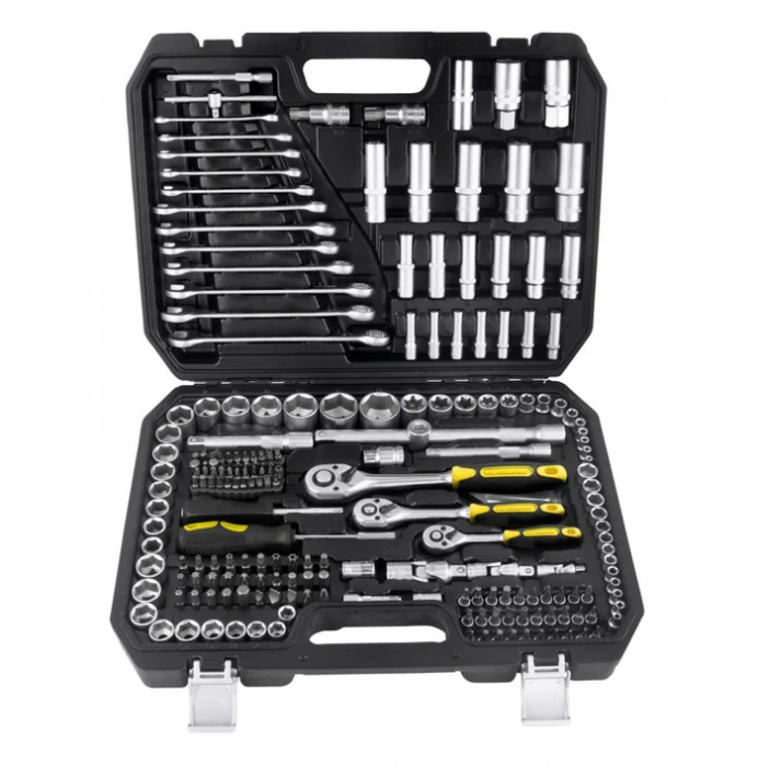 Trusa chei tubulare Topmaster Profesional 339207, Cr-V, 216 piese [2]