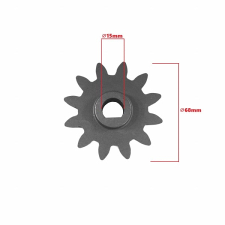 2x Pinion angrenare pentru betoniere 12 dinti Elefant [1]