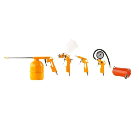 Compresoare auto - 8031K8 Set Complet pentru suflare , curatare , vopsire. Kit cu accesorii incluse
