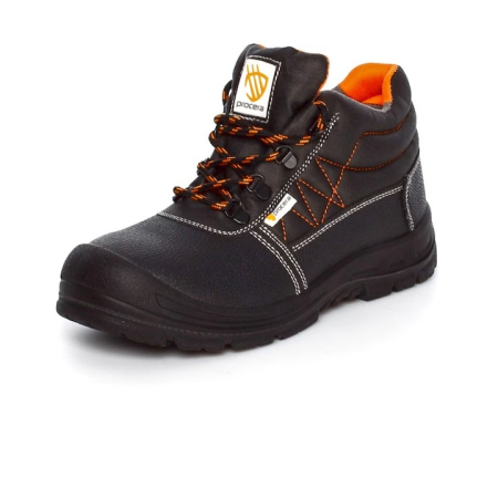 Incaltaminte protectia muncii - Bocanci de protectie S3, Force, din piele de bovina, cu bombeu metalic si lamela antiperforare 40