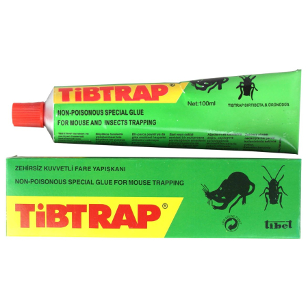Produse EmagMarketplace - Capcana lipici pentru soareci, insecte si gandaci TibTrap 100ml