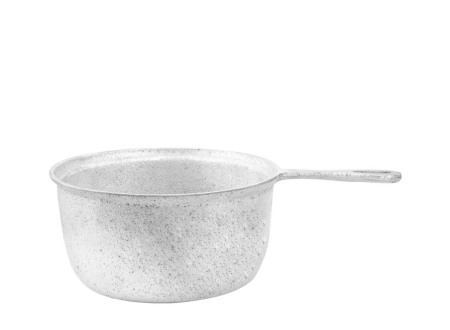 Ceaune din aluminiu alimentar - Ceaun din Aluminiu 0.5L cu Coada și Fund Drept