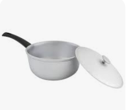 Ceaune din aluminiu alimentar - Ceaun din Aluminiu 5L cu Coada și Capac