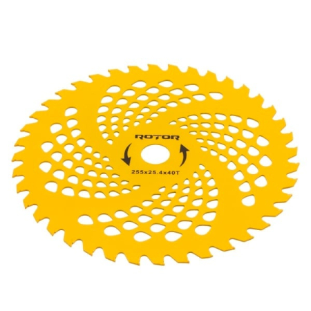 Disc motocoasa Premium cu dinti Vidia 40T 255×25.4×1.5mm Rotor [2]