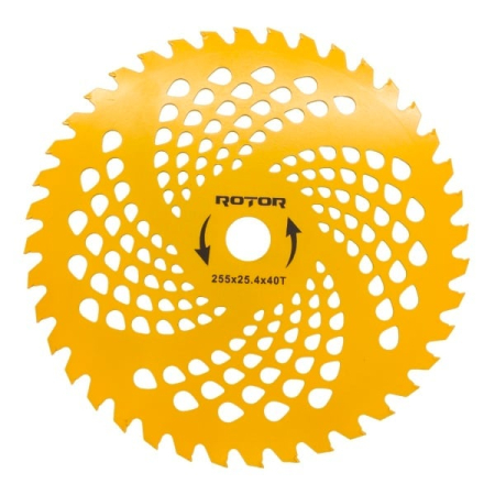 Disc motocoasa Premium cu dinti Vidia 40T 255×25.4×1.5mm Rotor [1]