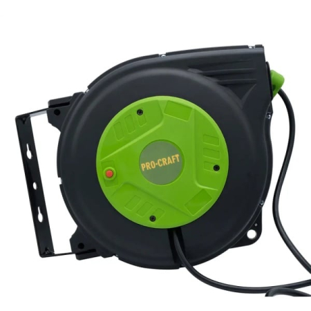 Prelungitoare Industriale - EK15N Cablu prelungitor cu tambur automat 15 metri PROCRAFT
