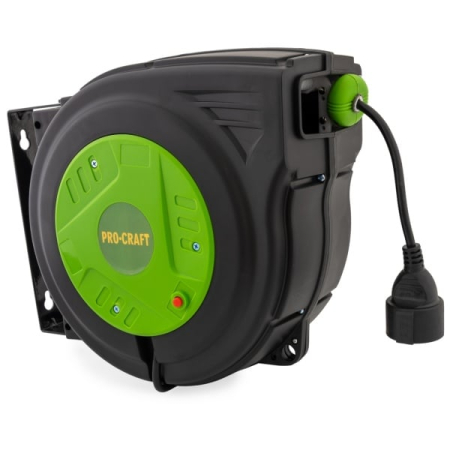 EK25N Cablu prelungitor cu tambur automat 25 metri PROCRAFT [1]