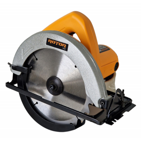 Fierastraie electrice - Fierastrau circular ROTOR RCC1100, 1100 W, 4500 rpm, diametru panza compatibila 185 mm