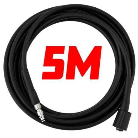 Aparate de Spalat cu Presiune Inalta - Furtun pentru aparat de spalat cu presiune 5 m EH-5 compatibil cu E-90P-D ELEFANT