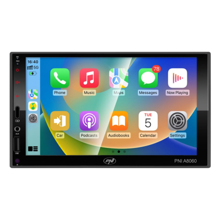 Multimedia player auto PNI A8060 cu Android 13, 4GB DDR3/ROM 64GB, ecran 7 inch, CarPlay, Android Auto, Bluetooth, Wi-Fi, Radio FM [1]
