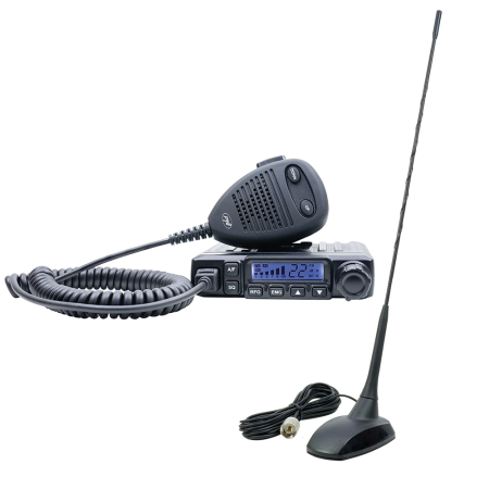 Statii radio & Detectoare radar - Pachet Statie radio CB PNI Escort HP 6500 ASQ + Antena CB PNI Extra 48