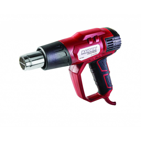 Produse EmagMarketplace - Pistol cu aer cald 2000W, 2 trepte + accesorii Raider RD-HG22