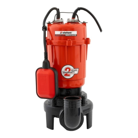 Pompe de Drenaj - Pompa de drenaj ELEFANT WQCD10-10-0.75F cu tocator, 750W, 200 l/min, inaltime refulare 10 m