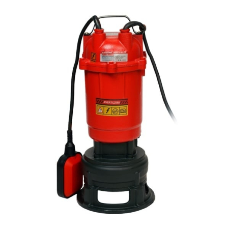Pompa de drenaj submersibila ELEFANT WQDS15-8-0.75F, 750W, 300 l/min, inaltime refulare 11 m [2]