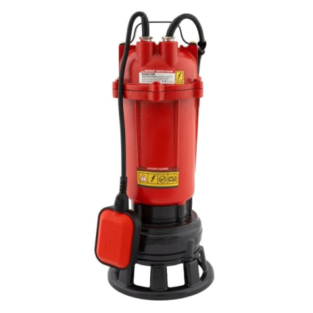 Pompa de drenaj submersibila monoetajata ELEFANT WQCD10-10-0.95F cu tocator, 950W, 267 l/min, inaltime refulare 13 m [1]
