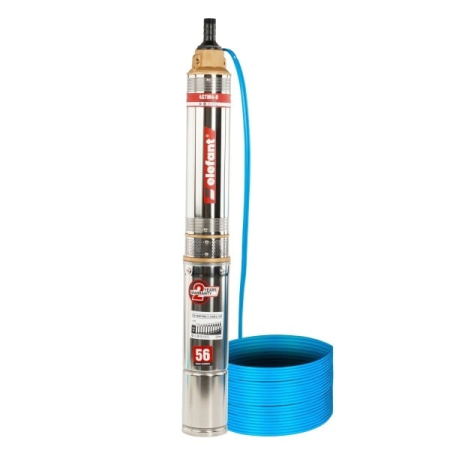 Pompe Submersibile pentru Apa Curata - Pompa submersibila ELEFANT 4STM4-8, 1200W, 8 turbine, 100 l/min, inaltime refulare 58 m