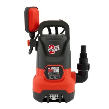 QTP550 Pompa submersibila pentru apa murdara si curata cu carcasa din plastic [1]