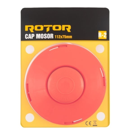 Motocoase - R-2 Cap mosor 112x75 mm cu fir 2.4 mm x 2 m ROTOR