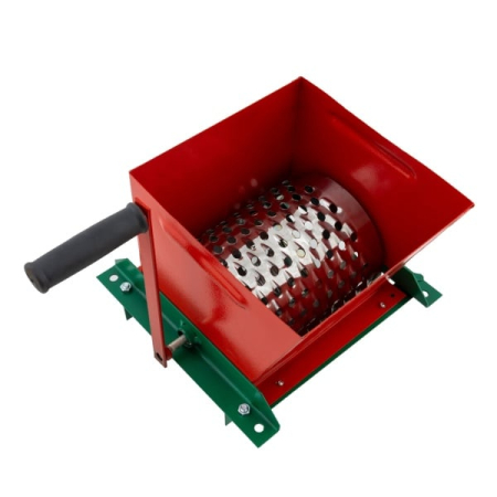Razătoare manuală pentru fructe MINI cu tambur – Koza-Nova, 100kg/Ora, 6L [1]