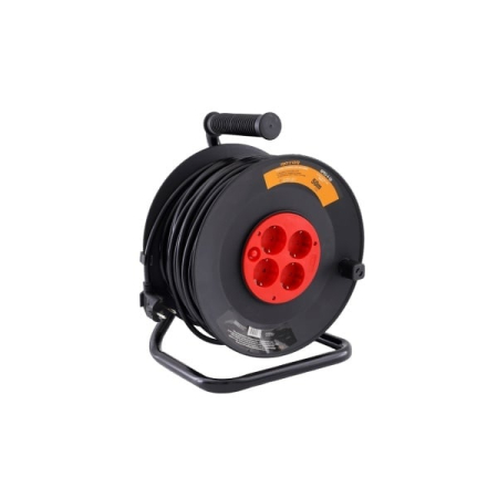 Prelungitoare Industriale - RPR3-4-50 Prelungitor electric 50m cu bobina 1,5 mm (3x1,5 mm) ROTOR